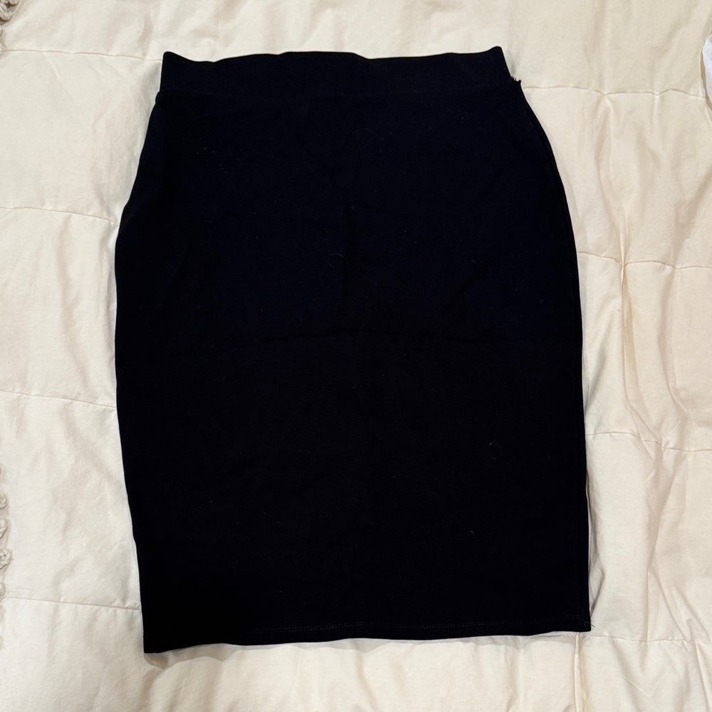 Classic Black Pencil Skirt Bodycon